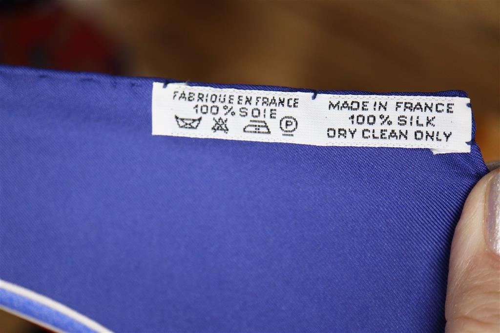 A Hermes, Paris, silk scarf, Quimporte le Flacon...Pourvu quon ait Livresse,